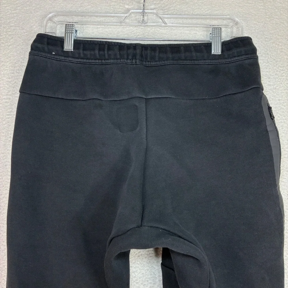 Nike Tech Fleece Jogger Pants Boys XL Black Tapered Sweatpant Stretch HV5869-010